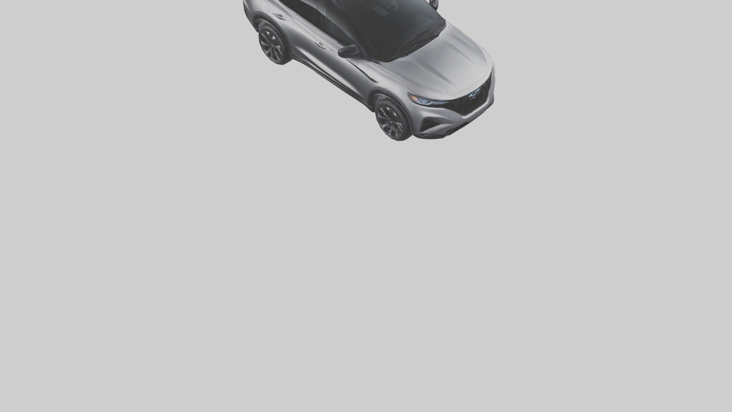 Highperformance Crossover SUV model VR / AR / low-poly