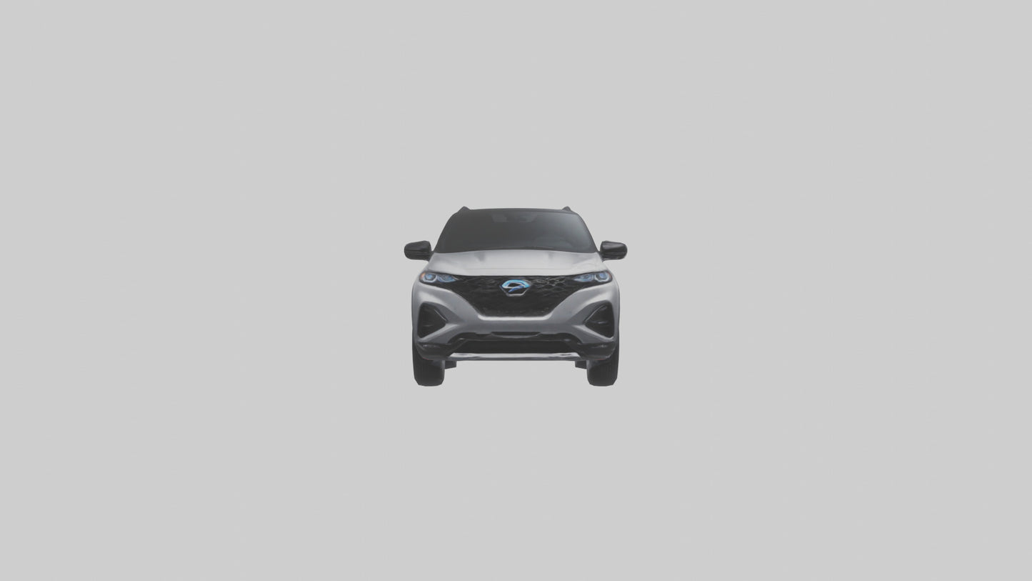 Highperformance Crossover SUV model VR / AR / low-poly