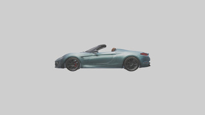 Highperformance Roadster model VR / AR / low-poly
