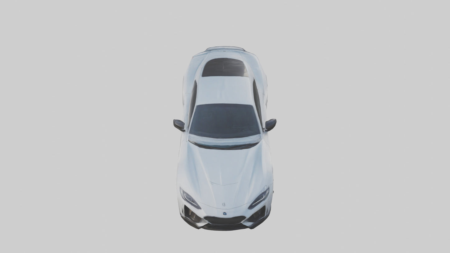 3D model Highperformance Sports Coupe model VR / AR / low-poly