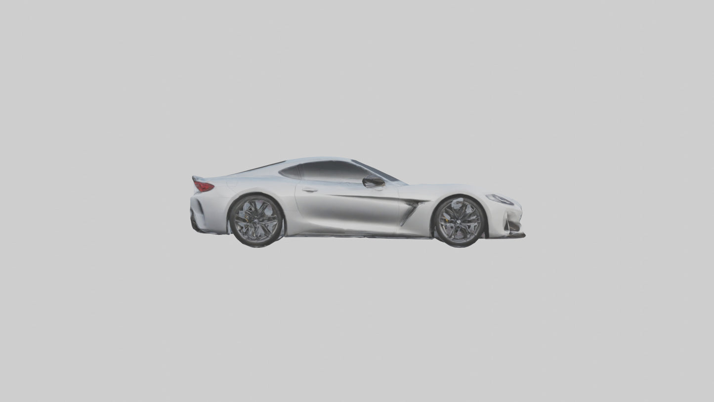 3D model Highperformance Sports Coupe model VR / AR / low-poly