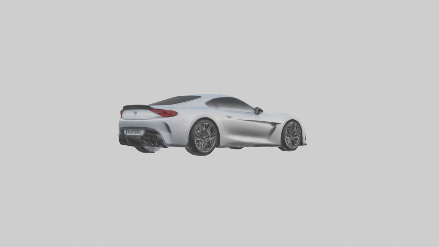 3D model Highperformance Sports Coupe model VR / AR / low-poly