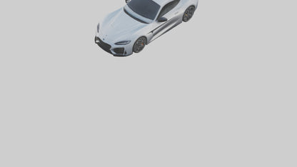 3D model Highperformance Sports Coupe model VR / AR / low-poly