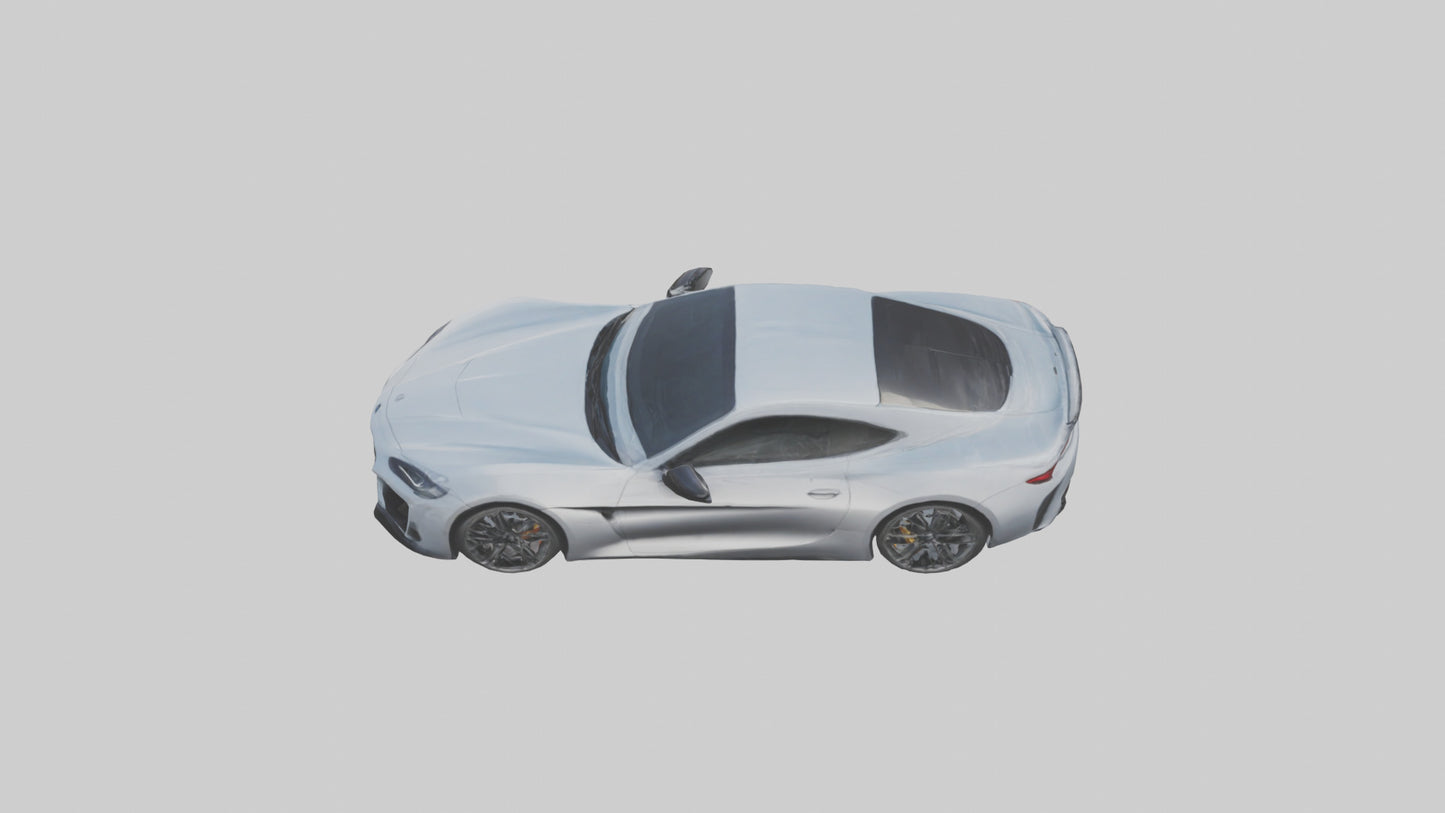 3D model Highperformance Sports Coupe model VR / AR / low-poly