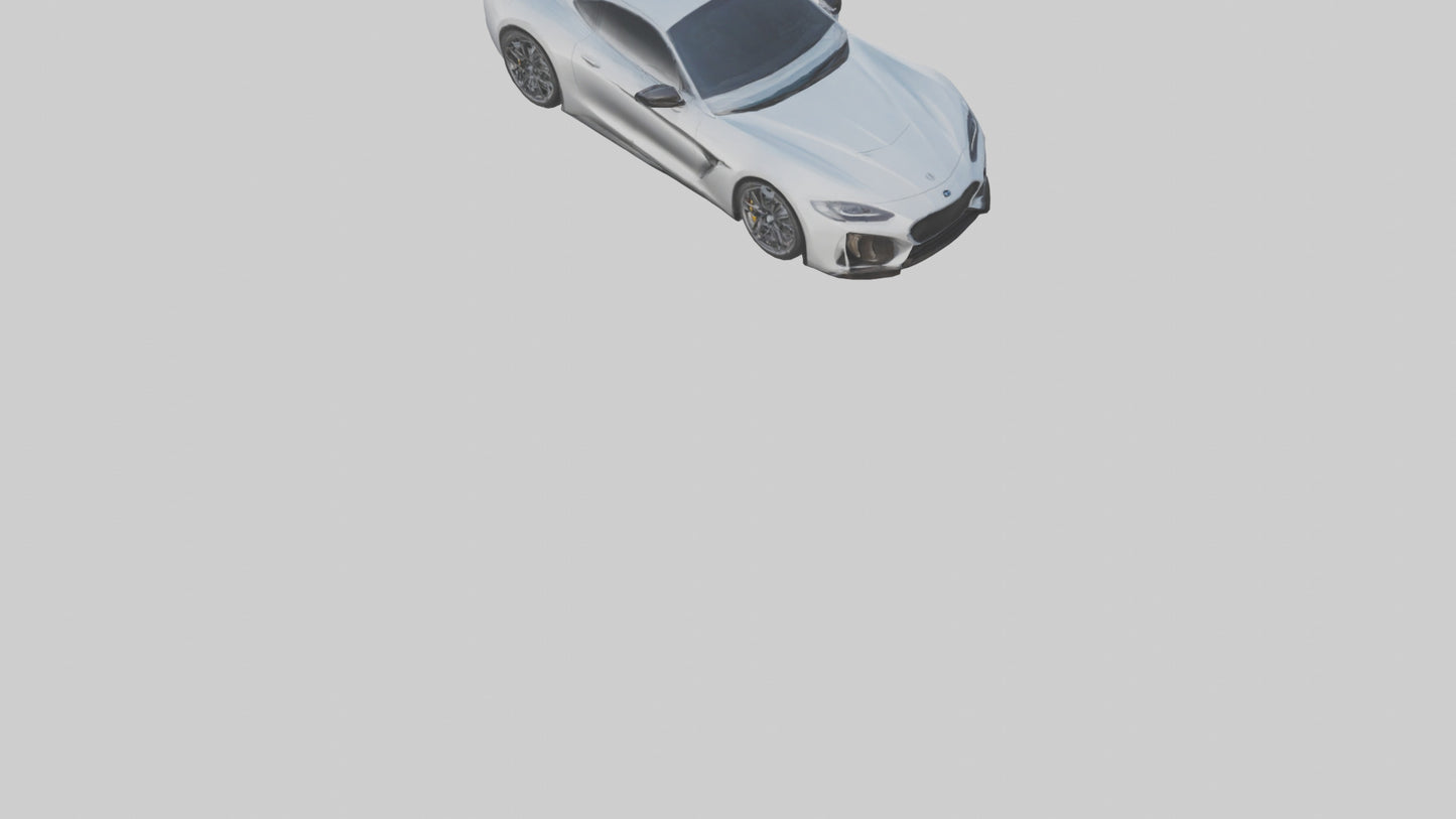 3D model Highperformance Sports Coupe model VR / AR / low-poly