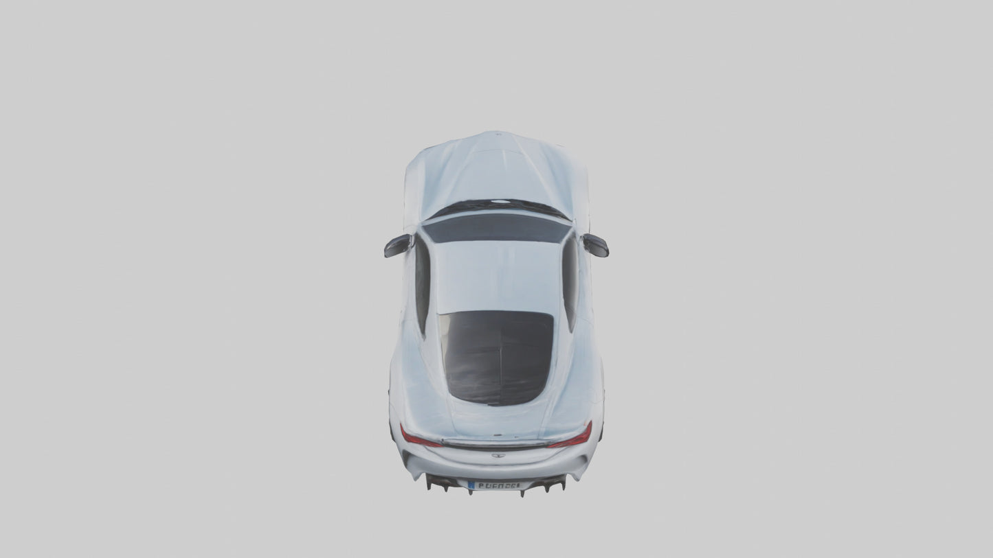 3D model Highperformance Sports Coupe model VR / AR / low-poly