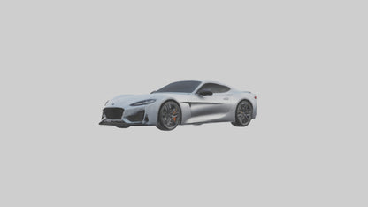 3D model Highperformance Sports Coupe model VR / AR / low-poly