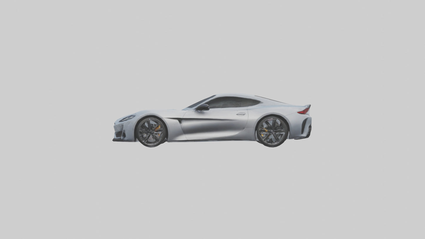 3D model Highperformance Sports Coupe model VR / AR / low-poly