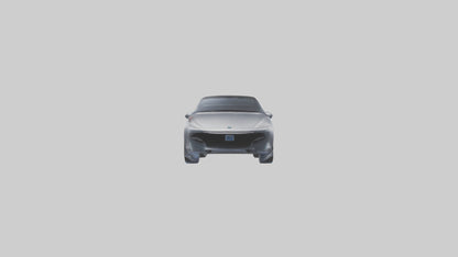 3D model Hightech Hybrid Sedan model VR / AR / low-poly