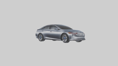 3D model Hightech Hybrid Sedan model VR / AR / low-poly
