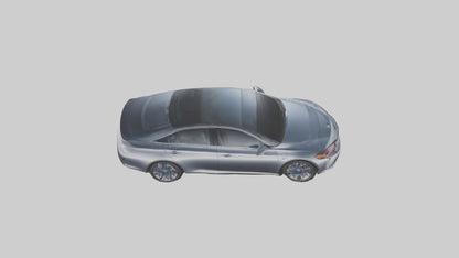 3D model Hightech Hybrid Sedan model VR / AR / low-poly