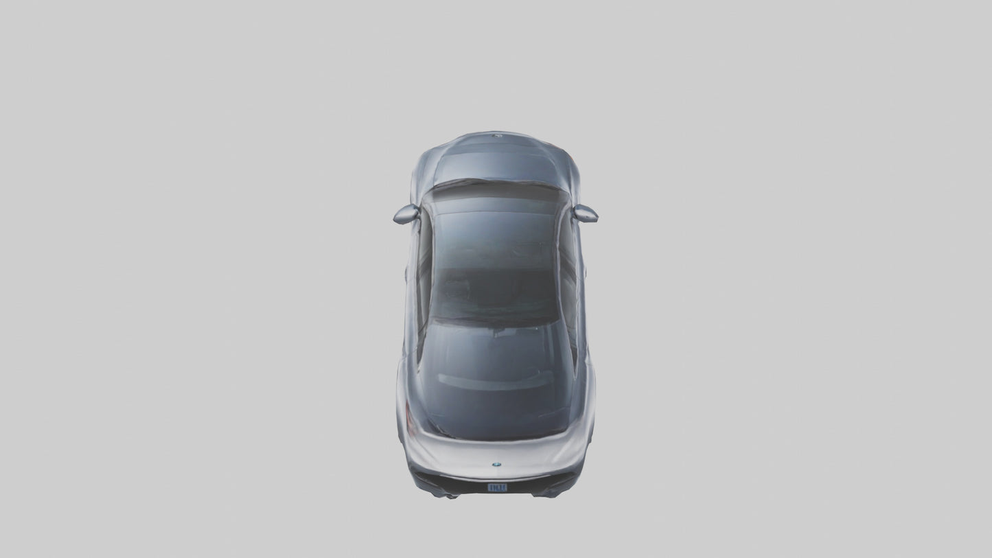 3D model Hightech Hybrid Sedan model VR / AR / low-poly