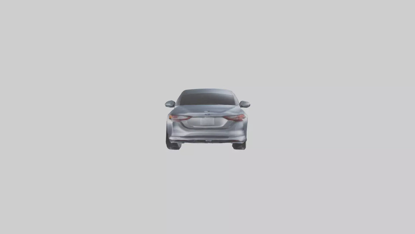 3D model Hightech Hybrid Sedan model VR / AR / low-poly