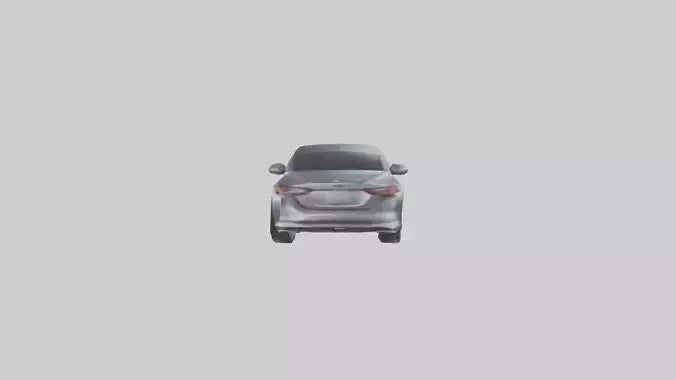 3D model Hightech Hybrid Sedan model VR / AR / low-poly
