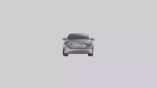 3D model Hightech Hybrid Sedan model VR / AR / low-poly