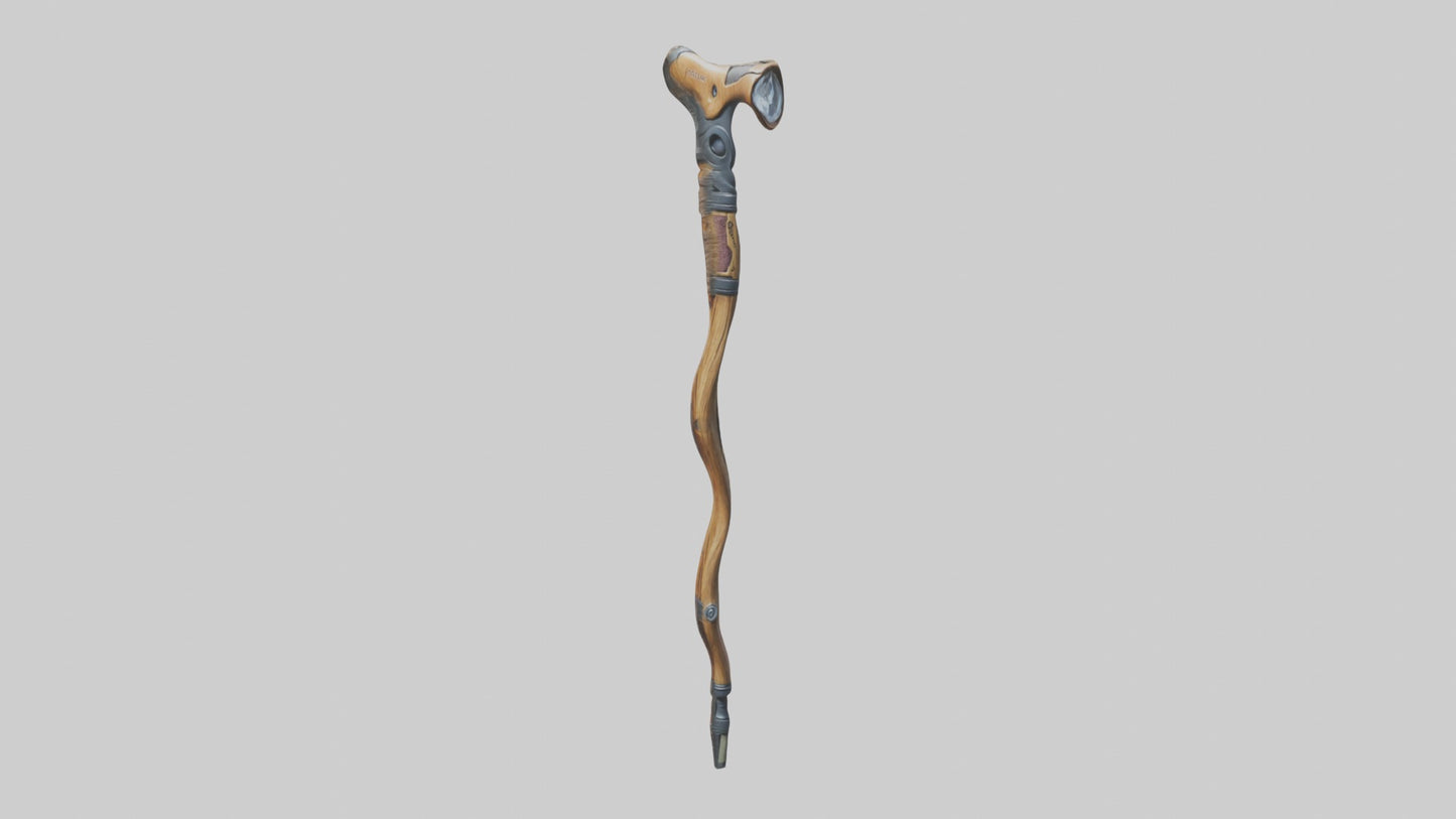 3D model Hikingstick Model VR / AR / low-poly