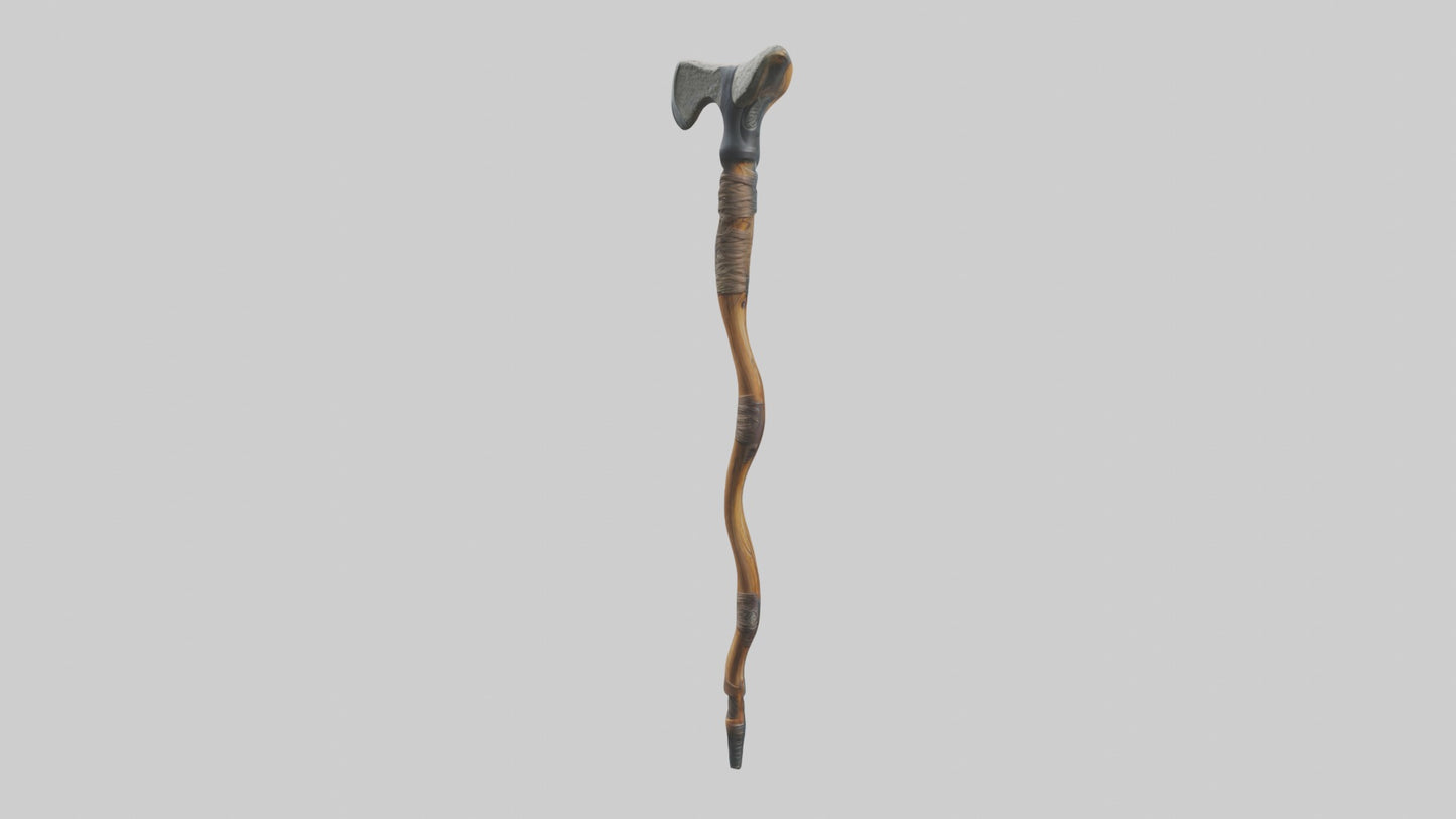 3D model Hikingstick Model VR / AR / low-poly