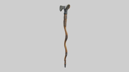 3D model Hikingstick Model VR / AR / low-poly