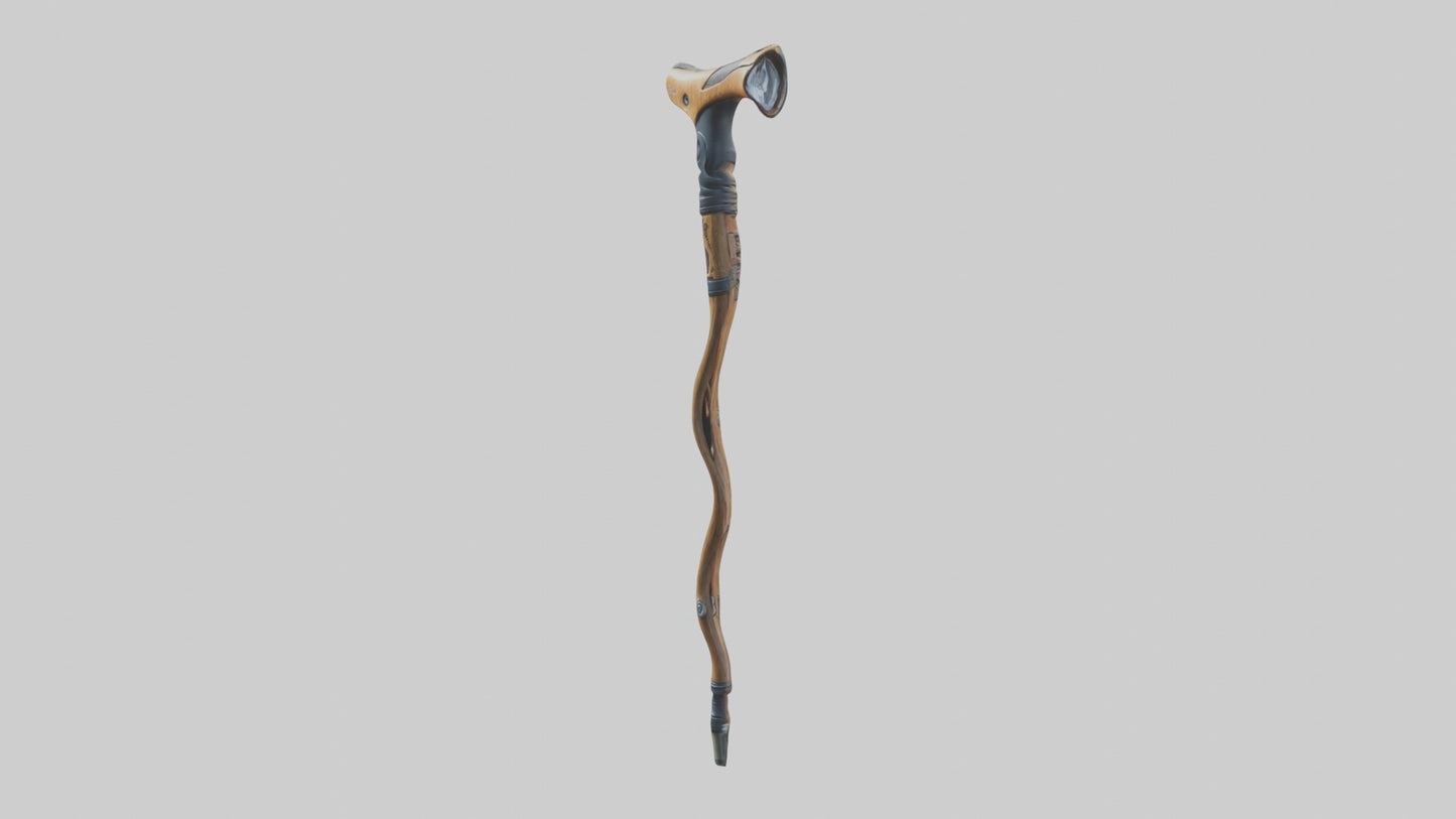 3D model Hikingstick Model VR / AR / low-poly