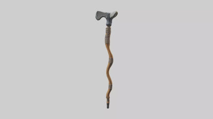 3D model Hikingstick Model VR / AR / low-poly