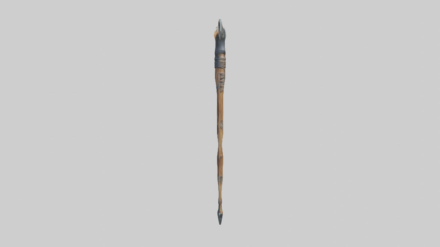 3D model Hikingstick Model VR / AR / low-poly