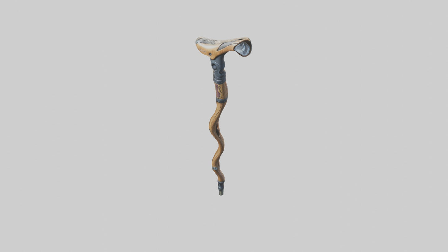 3D model Hikingstick Model VR / AR / low-poly