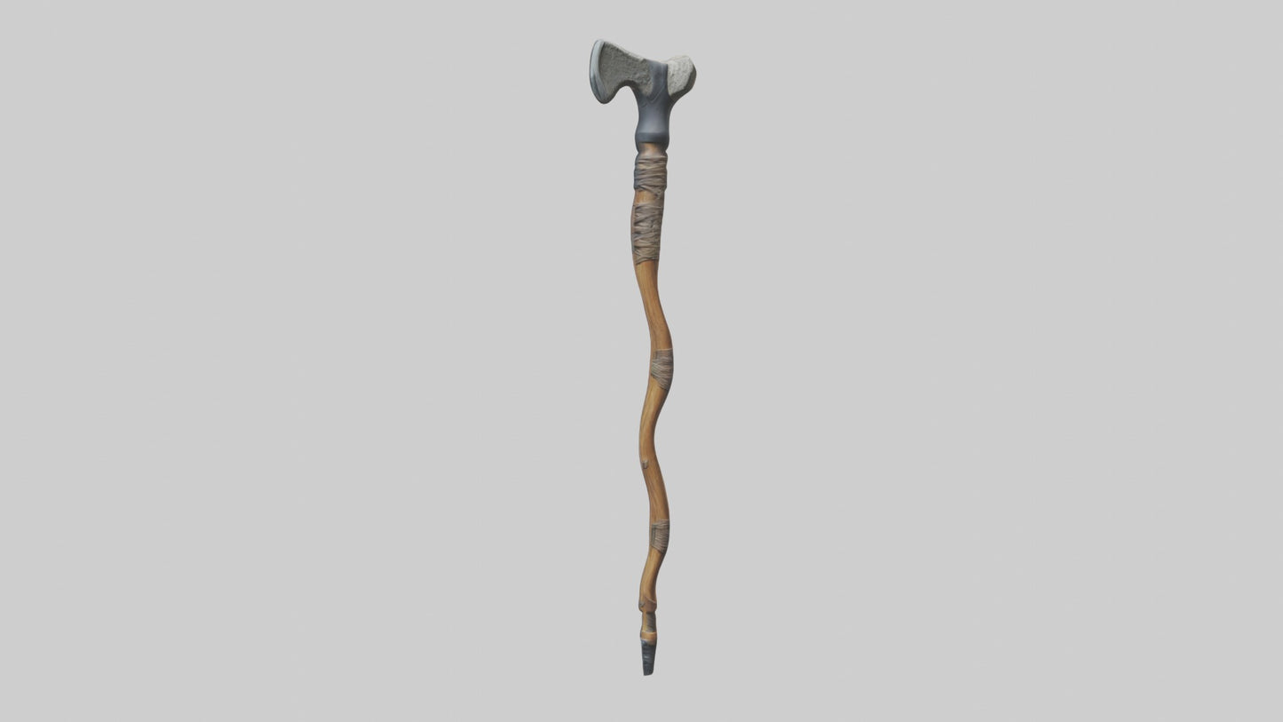 3D model Hikingstick Model VR / AR / low-poly