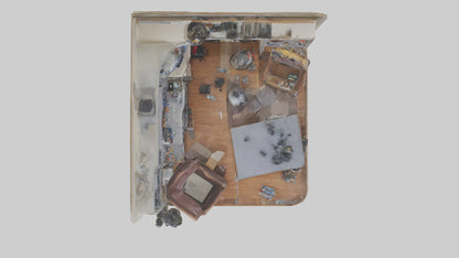 3D model Hobby Room VR / AR / low-poly