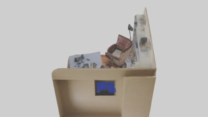 3D model Hobby Room VR / AR / low-poly