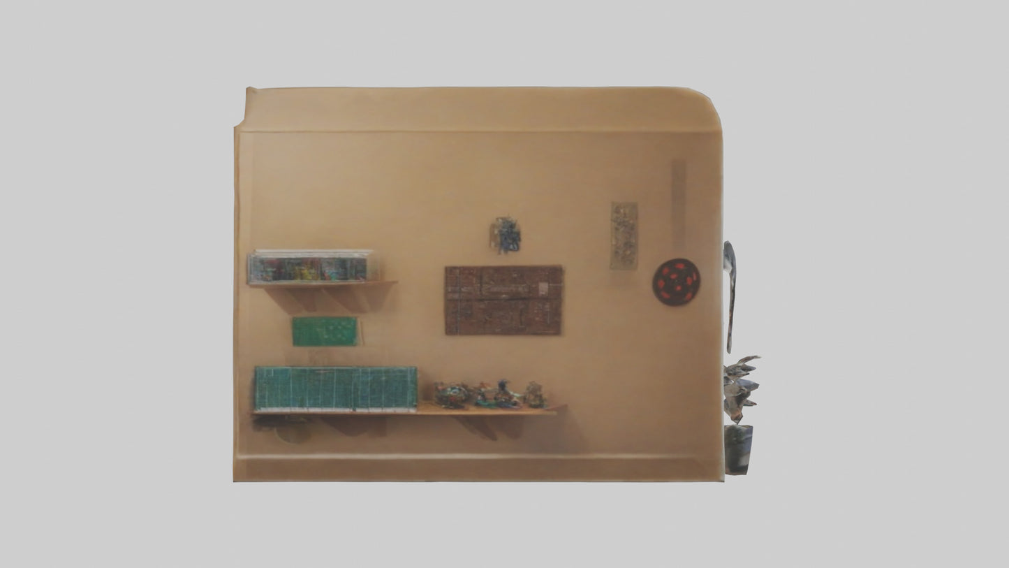 3D model Hobby Room VR / AR / low-poly