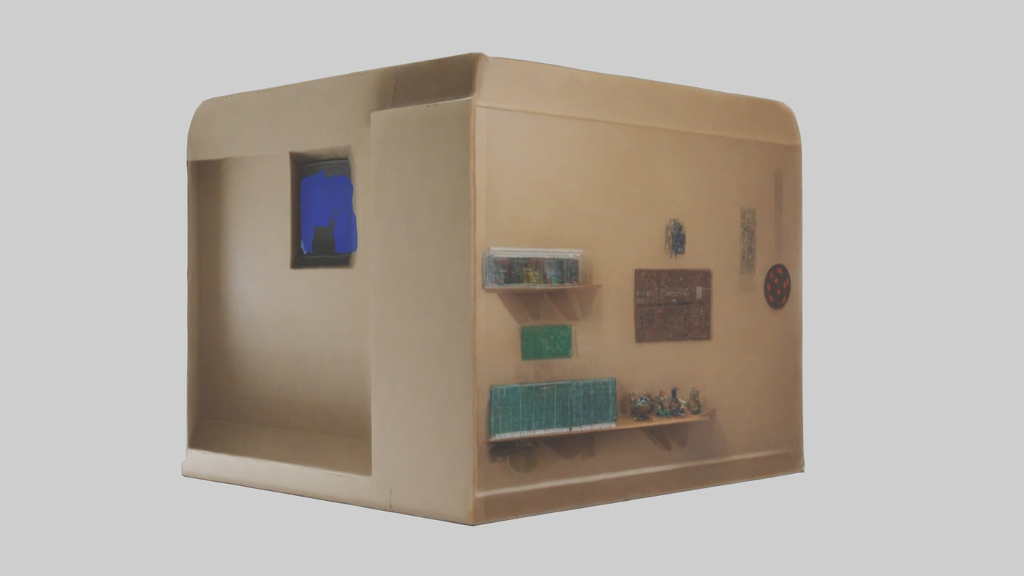 3D model Hobby Room VR / AR / low-poly