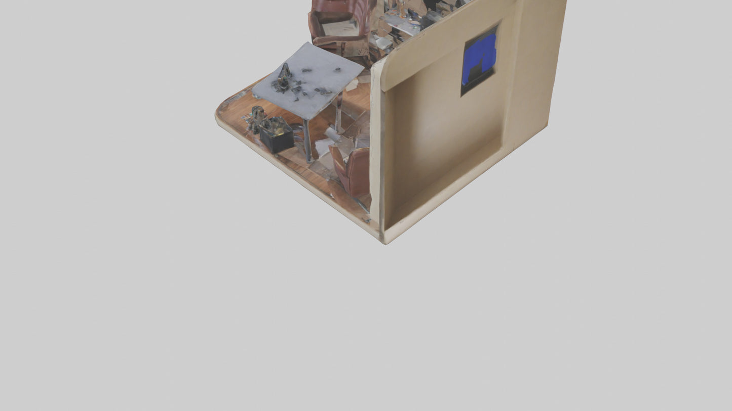 3D model Hobby Room VR / AR / low-poly