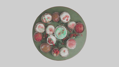 3D model Holiday Dessert Table model VR / AR / low-poly