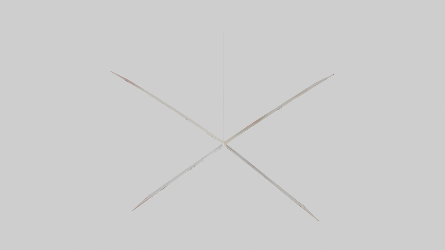 3D model Holiday Greeting Cards model VR / AR / low-poly