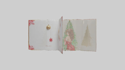 3D model Holiday Greeting Cards model VR / AR / low-poly