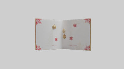 3D model Holiday Greeting Cards model VR / AR / low-poly