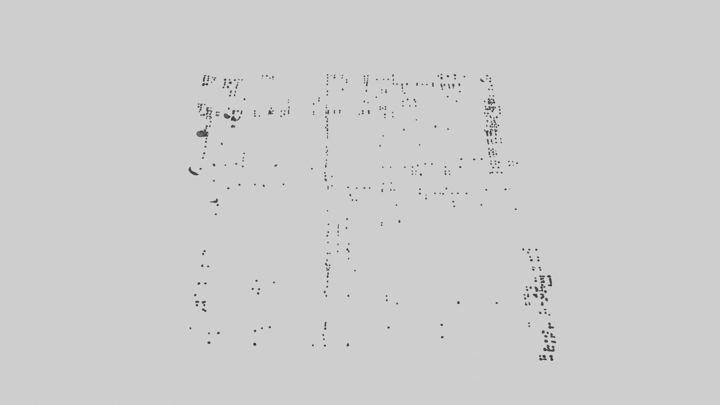 3D model Holiday Snowfall model VR / AR / low-poly