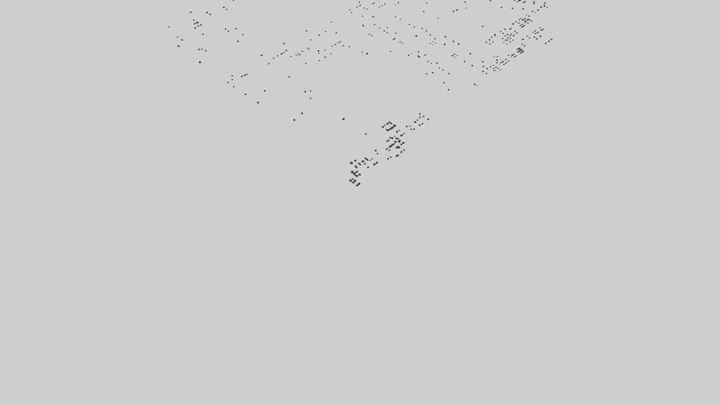 3D model Holiday Snowfall model VR / AR / low-poly