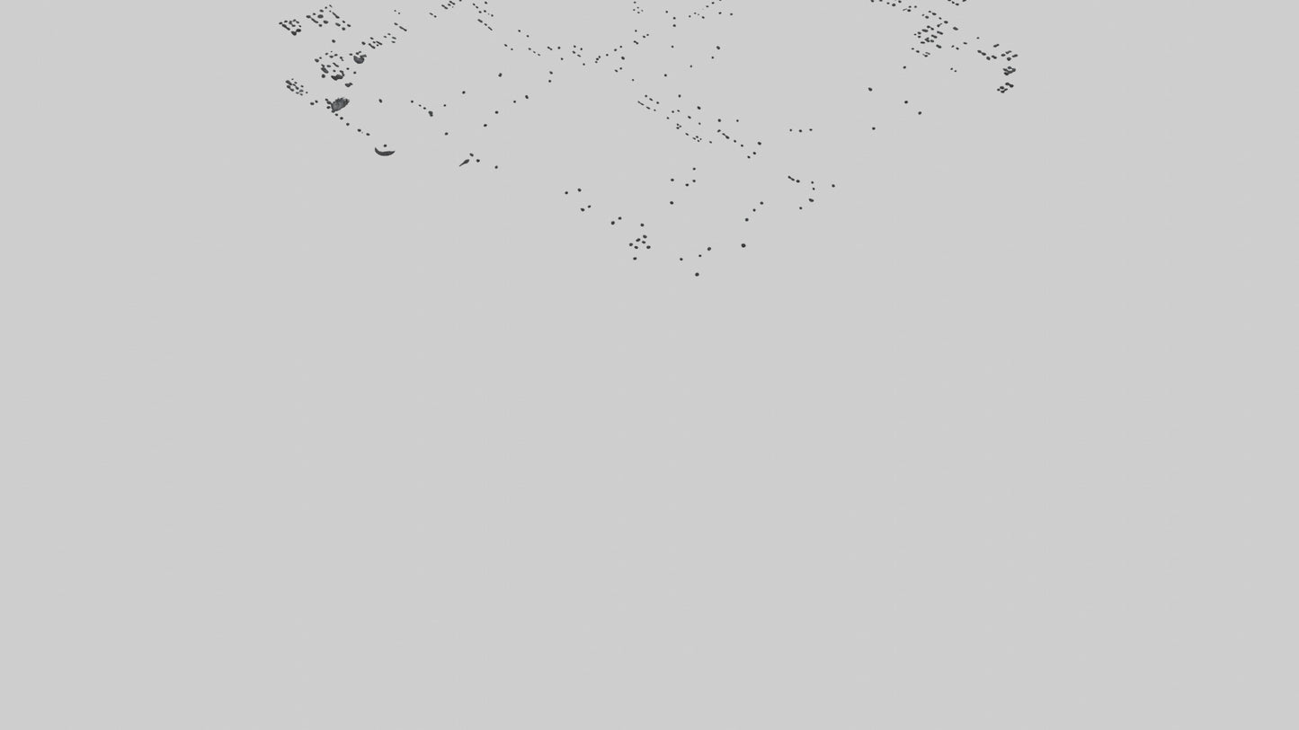 3D model Holiday Snowfall model VR / AR / low-poly