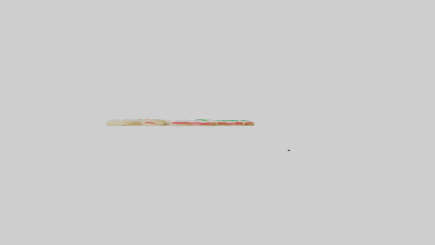 3D model Holiday Sugar Cookies model VR / AR / low-poly