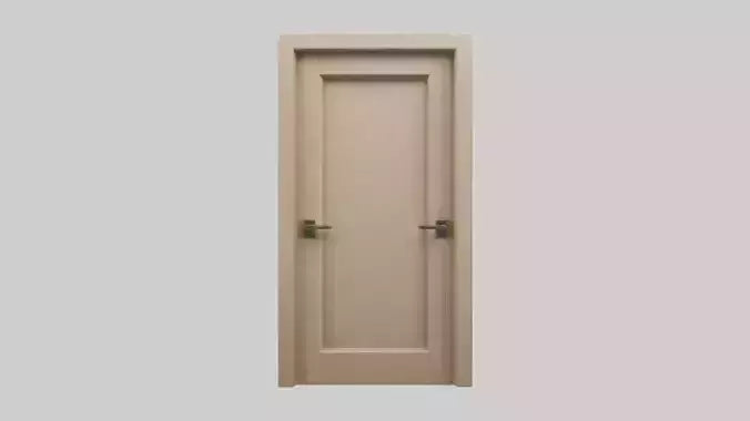 3D model Hollow core door model VR / AR / low-poly
