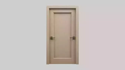 3D model Hollow core door model VR / AR / low-poly