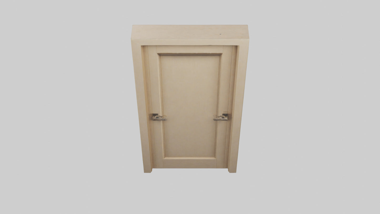 3D model Hollow core door model VR / AR / low-poly