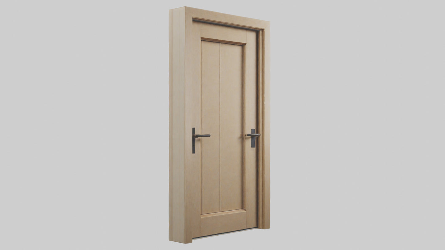 3D model Hollow core door model VR / AR / low-poly