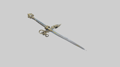 3D model Holy Sword model VR / AR / low-poly
