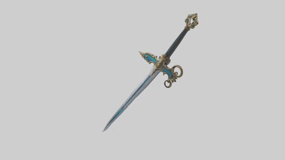 3D model Holy Sword model VR / AR / low-poly
