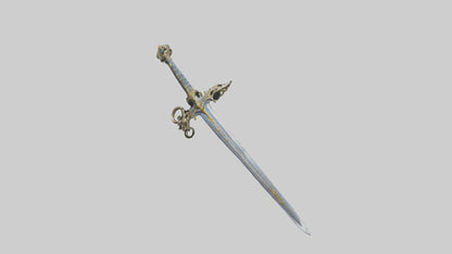 3D model Holy Sword model VR / AR / low-poly