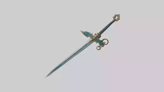 3D model Holy Sword model VR / AR / low-poly