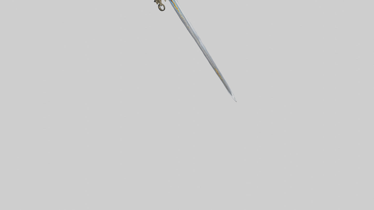 3D model Holy Sword model VR / AR / low-poly