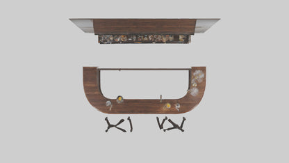 3D model Home Bar VR / AR / low-poly